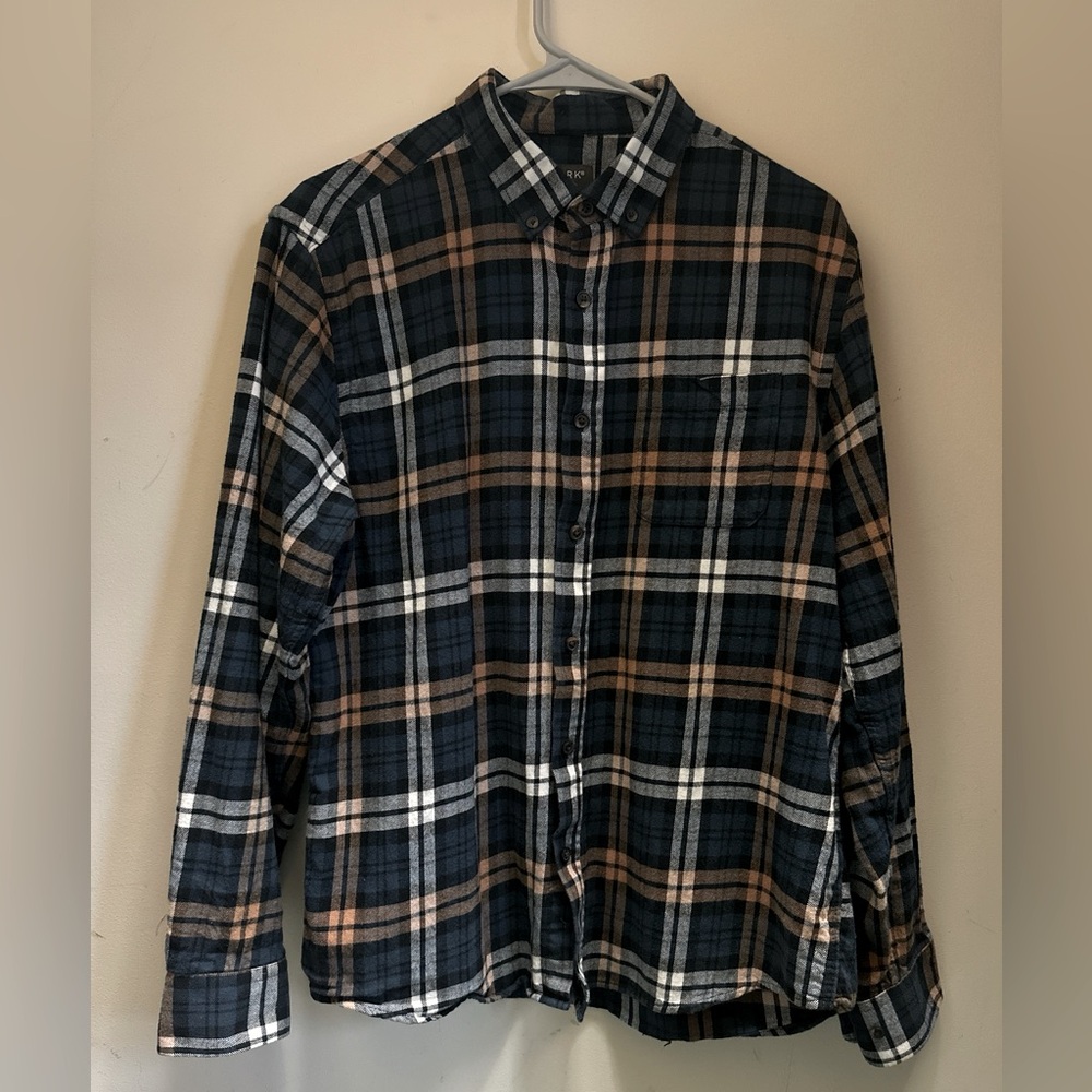 Flannel button up